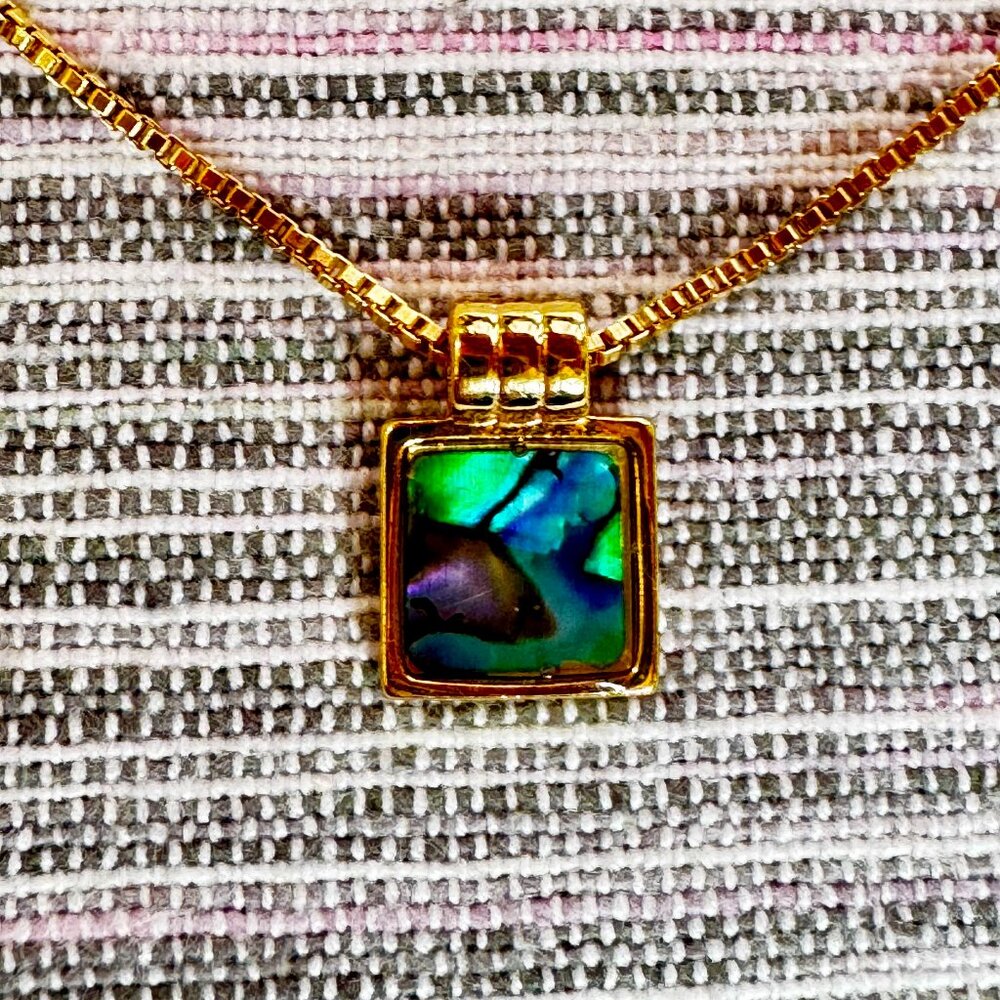 Abalone Pendant Necklace
